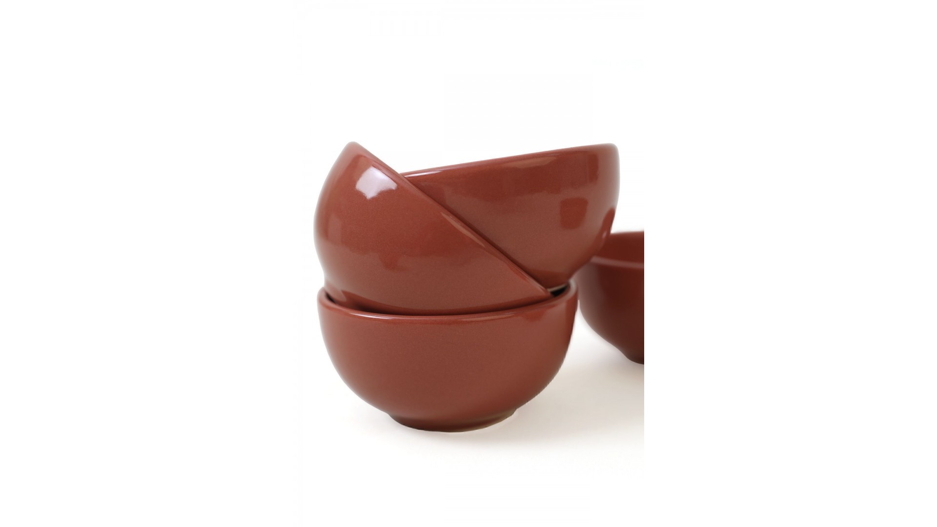 Kızıl Kahve Bulut Mini Çerezlik / Sosluk 8 Cm 6 Adet 607