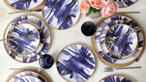 Brush & Bloom Yemek Takımı 18 Parça 6 Kişilik 22956