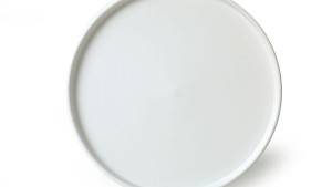 Mat Beyaz Stackable Servis Tabağı 27 Cm 6 Adet 022