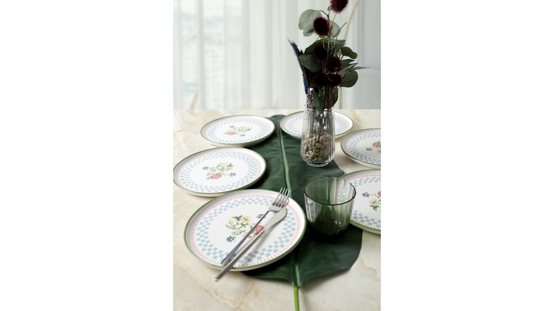 Rose Line Nordic Pasta Tabağı 22 Cm 6 Adet 22911