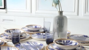 Brush & Bloom Yemek Takımı 18 Parça 6 Kişilik 22956