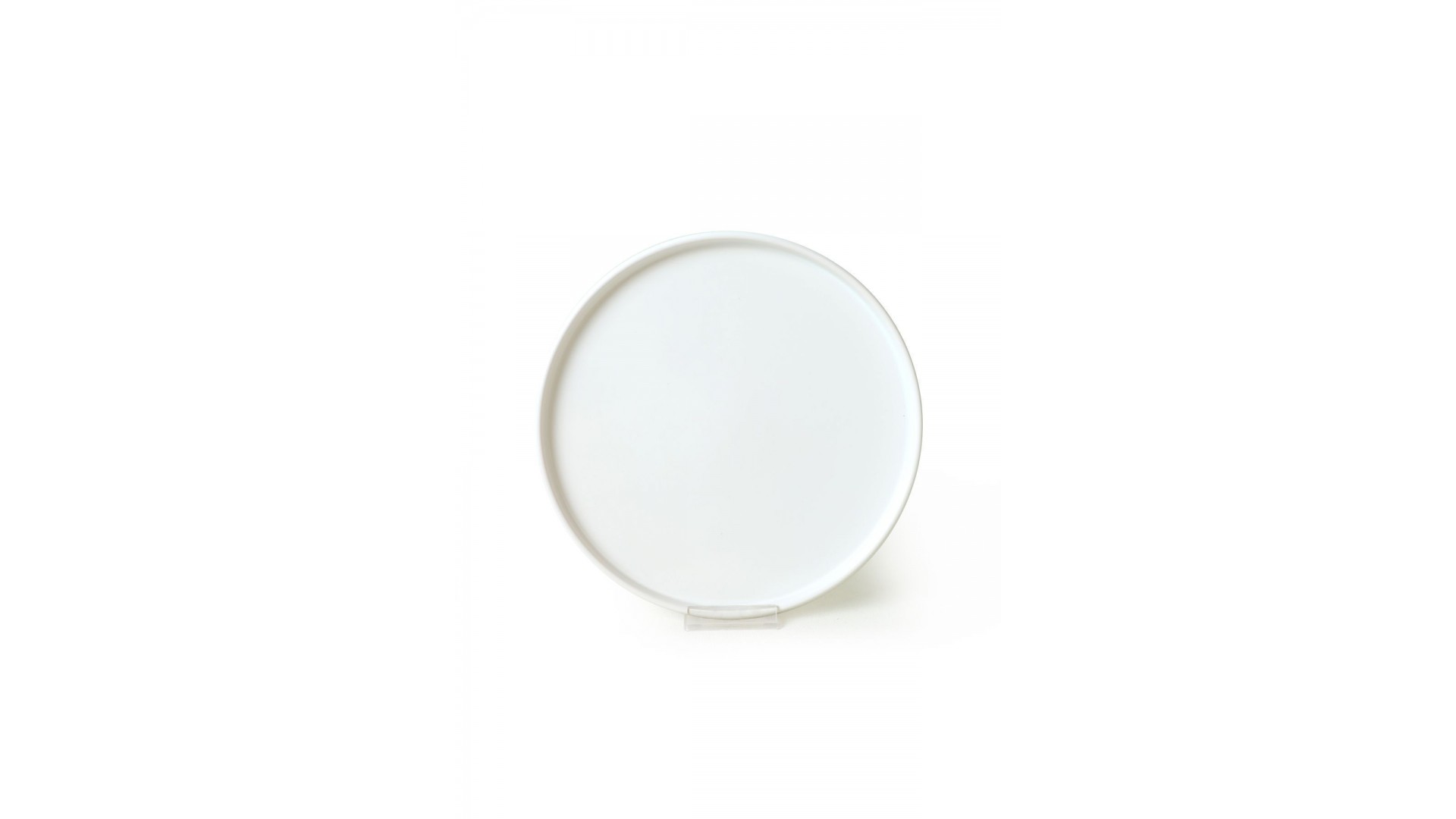 Beyaz Stackable Servis Tabağı 27 Cm 6 Adet 006