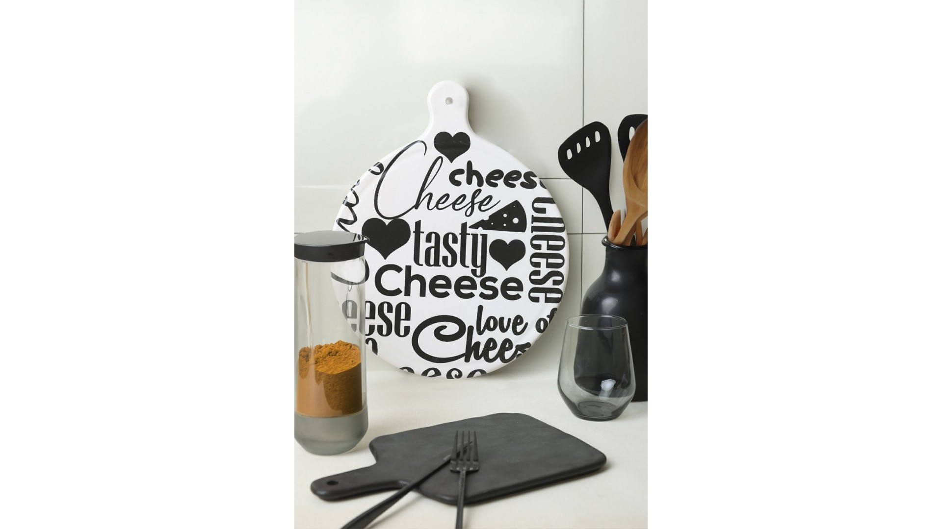 Keraart Cheese Tasty Peynir Sunum Tabağı 26 Cm 22095
