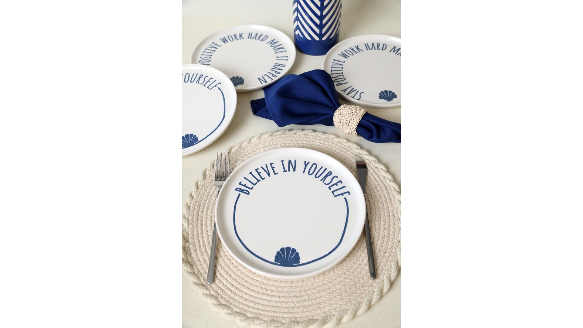 Ocean Muse Nordıc Pasta Tabağı 22 Cm 4 Adet 22950-55