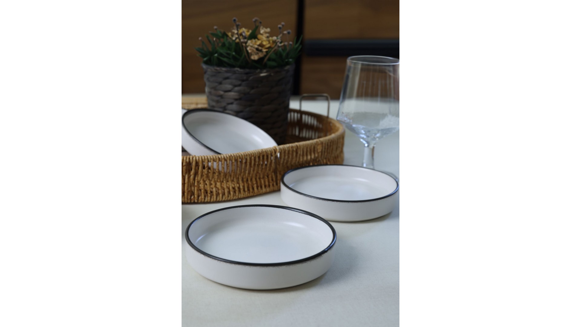 Keraart Simply Stackable Çerezlik / Sosluk 14 Cm 6 Adet 19985