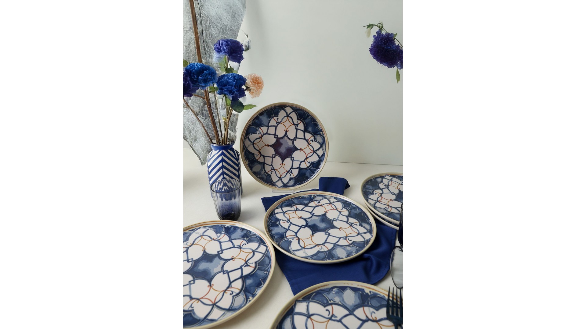 Wave Flow Nordic Servis Tabağı 28 cm 6 Adet 22750