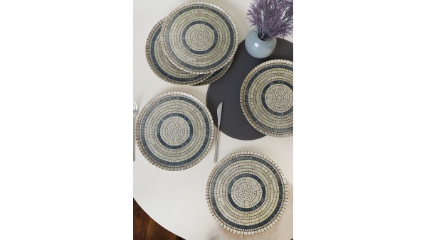 Keraart Mosaic Marvels Servis Tabağı 28 Cm 6 Adet 21620