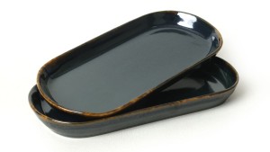 Zümrüt Noyan Kayık Tabak 2 Adet 26 Cm