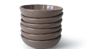 Mat Toprak Taupe Sirius Çerezlik / Sosluk 12 Cm 6 Adet 977
