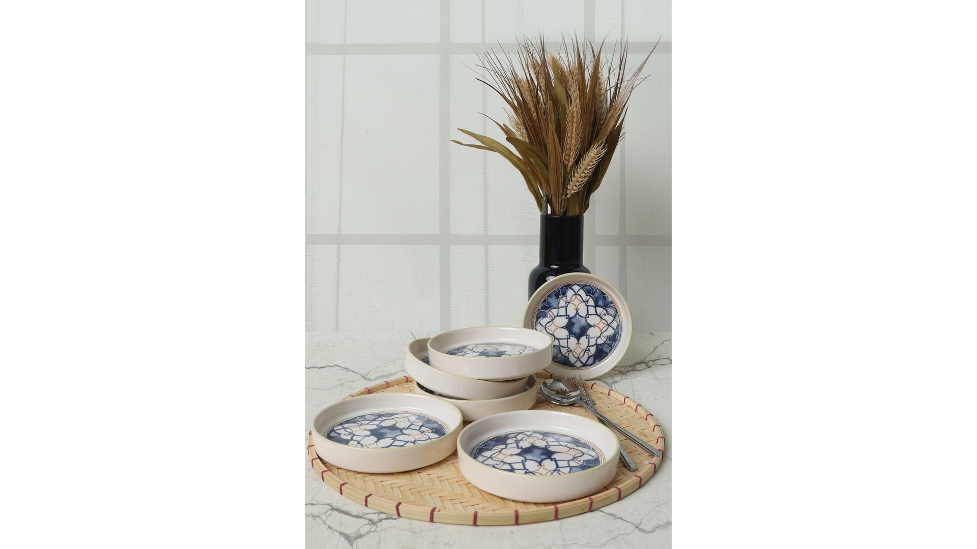 Wave Flow Stackable Çerezlik / Sosluk 14 Cm 6 Adet 22749