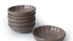 Mat Toprak Taupe Sirius Çerezlik / Sosluk 12 Cm 6 Adet 977
