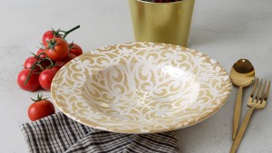 Vintage Gold Ege Makarna Tabağı 28 Cm 22706