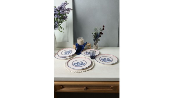 Marine Wonders Nordic Servis Tabağı 28 Cm 6 Adet 22741