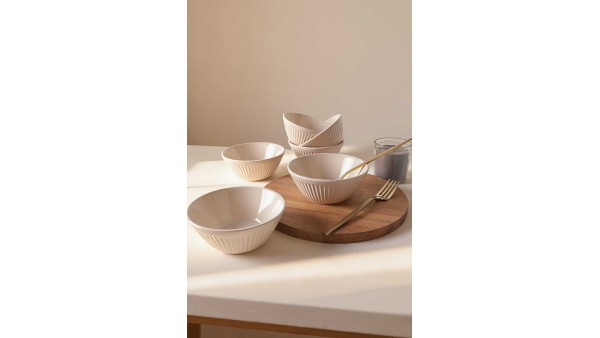 Krem Hitit Line Kase 14 Cm 6 Adet 030