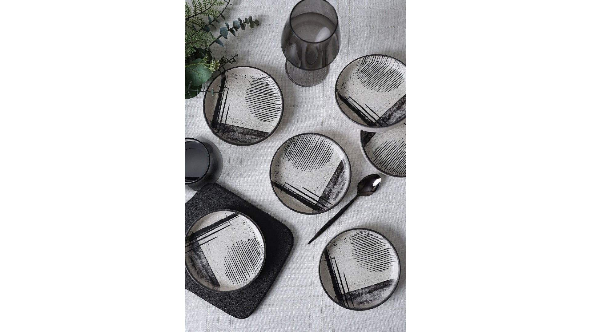 Keraart Shadowy Stackable Çerezlik / Sosluk 14 Cm 6 Adet 21784