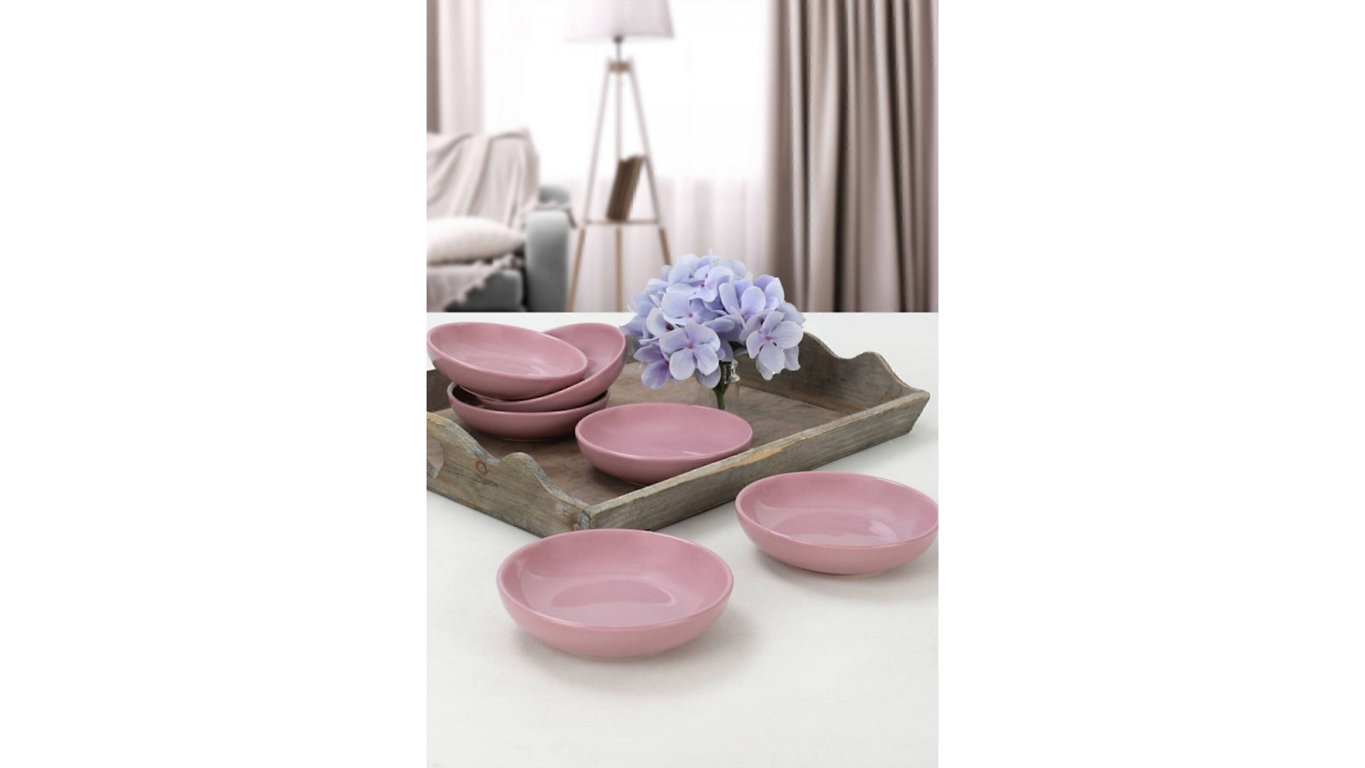 Violet Halka Çerezlik/Sosluk 13 Cm 6 Adet