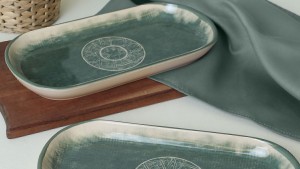 Keraart Maya Noyan Kayık Tabak 28 Cm 2 Adet 20790