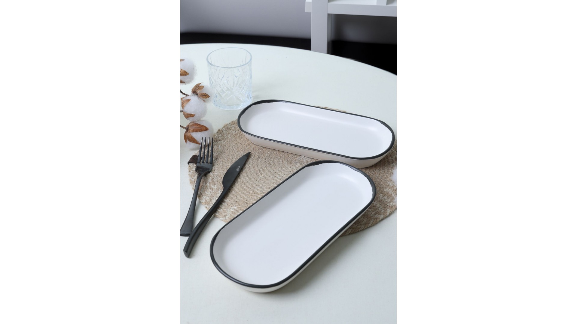 Simply Noyan Kayık Tabak 26 Cm 2 Adet 19985