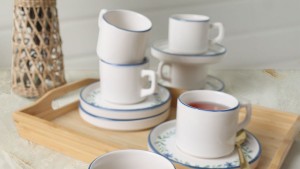 Daphne Stackable Çay Takımı 12 Parça 6 Kişilik 22921-24