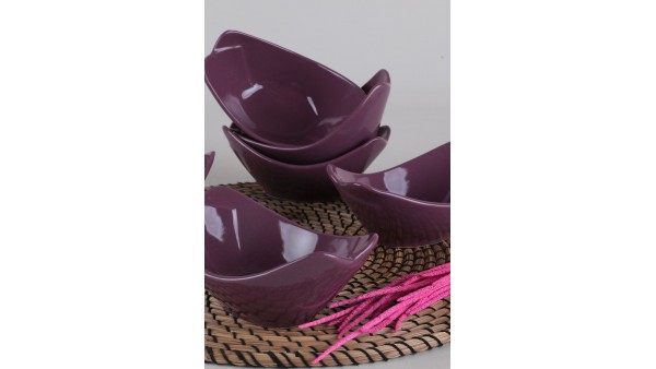 Mor Sera Çerezlik/Sosluk 16 Cm 6 Adet