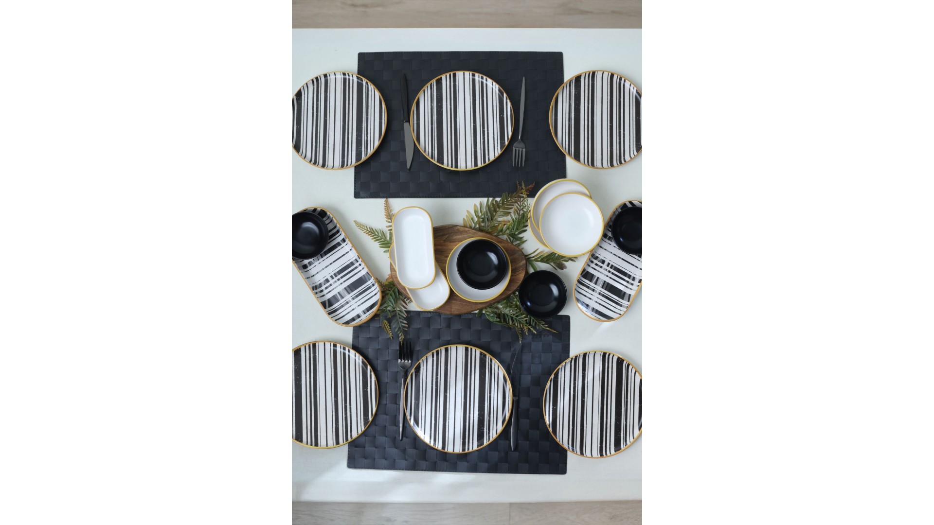 Keraart Cleo Kahvaltı Takımı 18 Parça 6 Kişilik 19918-20-41