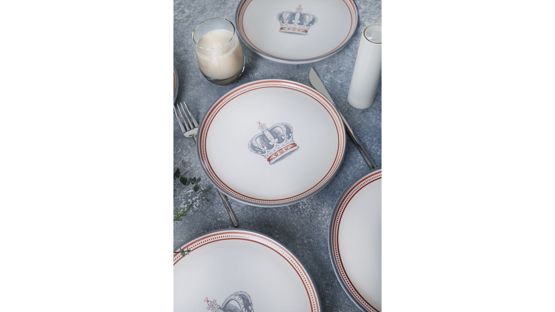 Keraart Royal Majesty Pasta Tabağı 22 Cm 6 Adet 21622