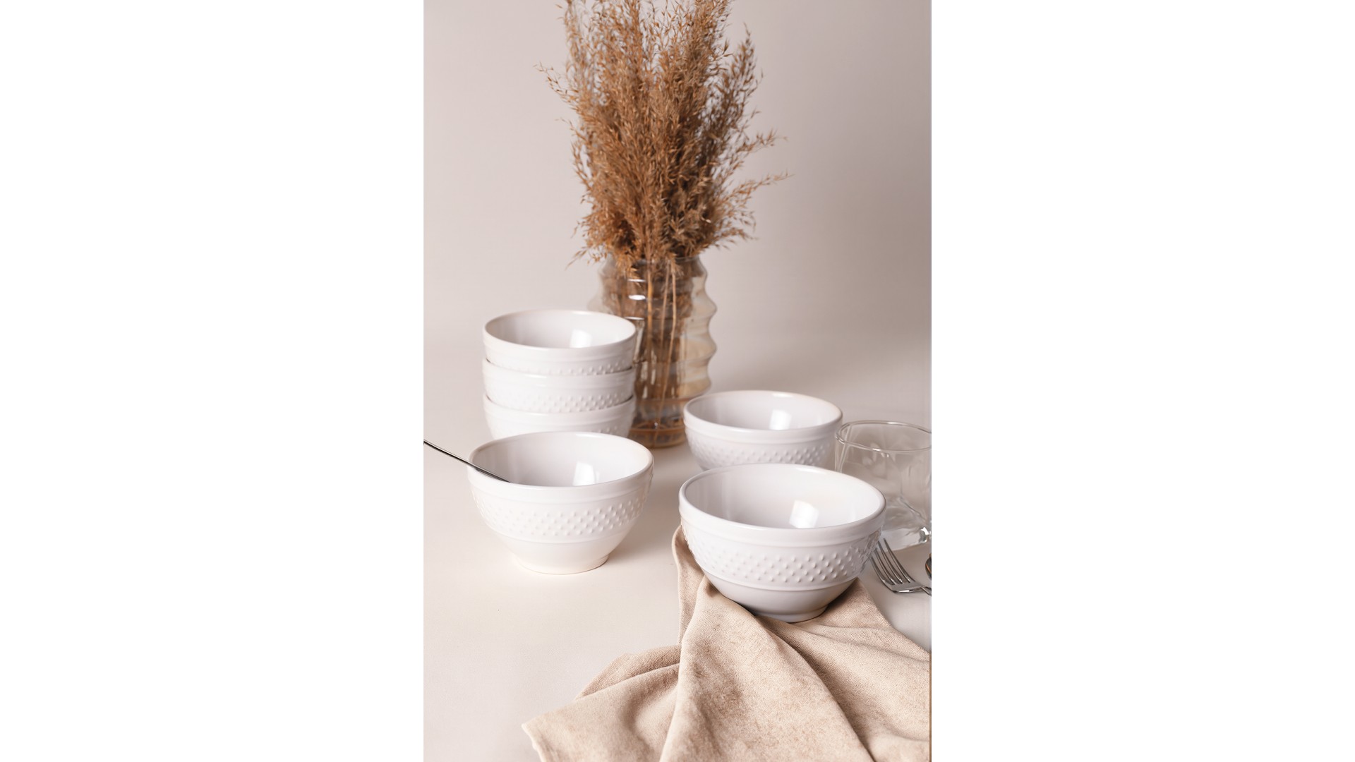 Beyaz Rice Kase 14 Cm 6 Adet 006