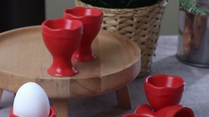 Mat Kırmızı Juliet Yumurtalık 7 Cm 6 Adet