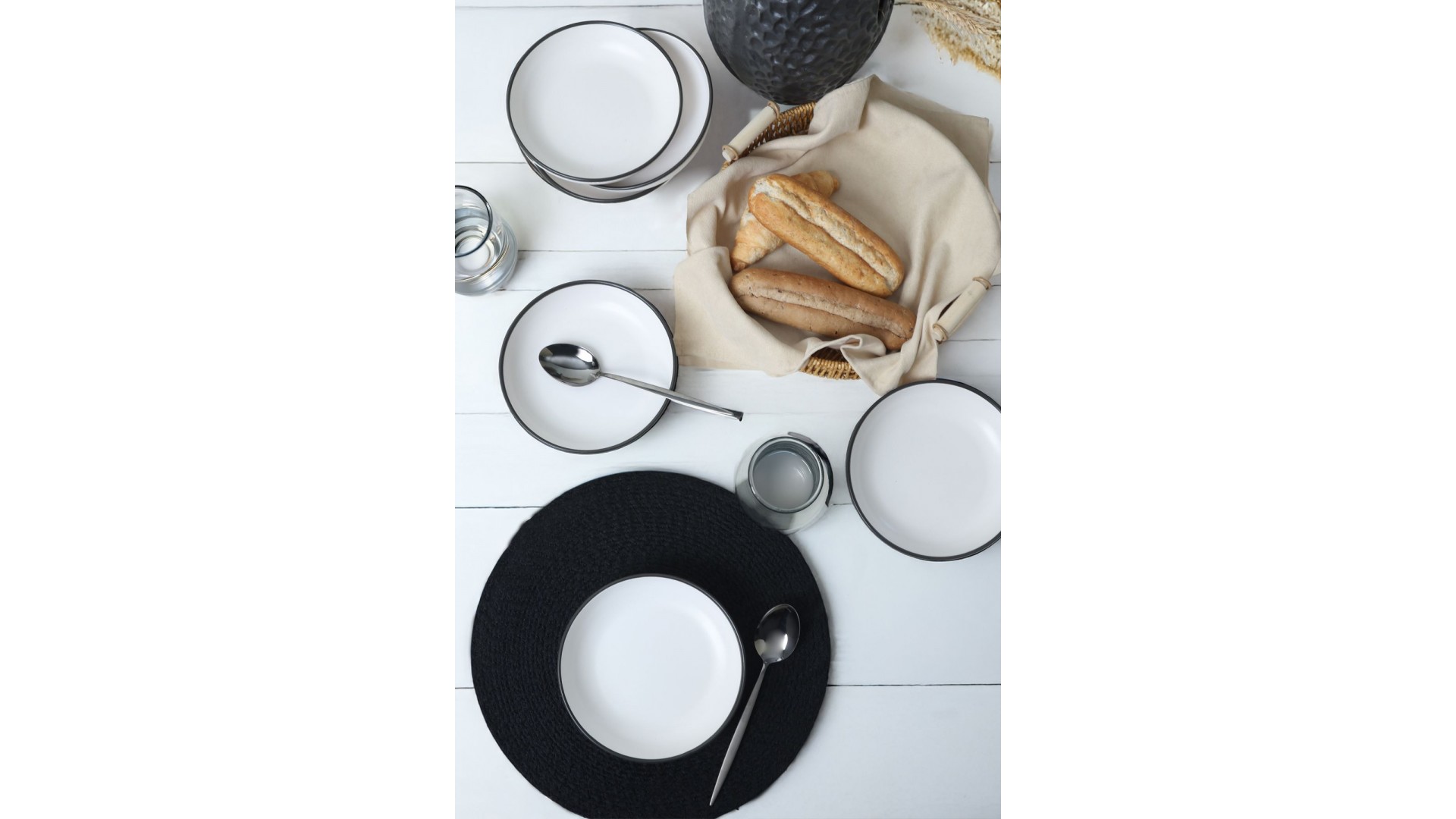 Simply Nordic Yemek Tabağı 18 Cm 6 Adet 19985