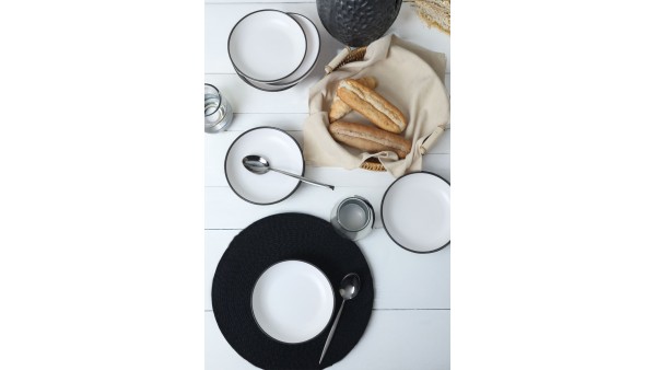 Simply Nordic Yemek Tabağı 18 Cm 6 Adet 19985