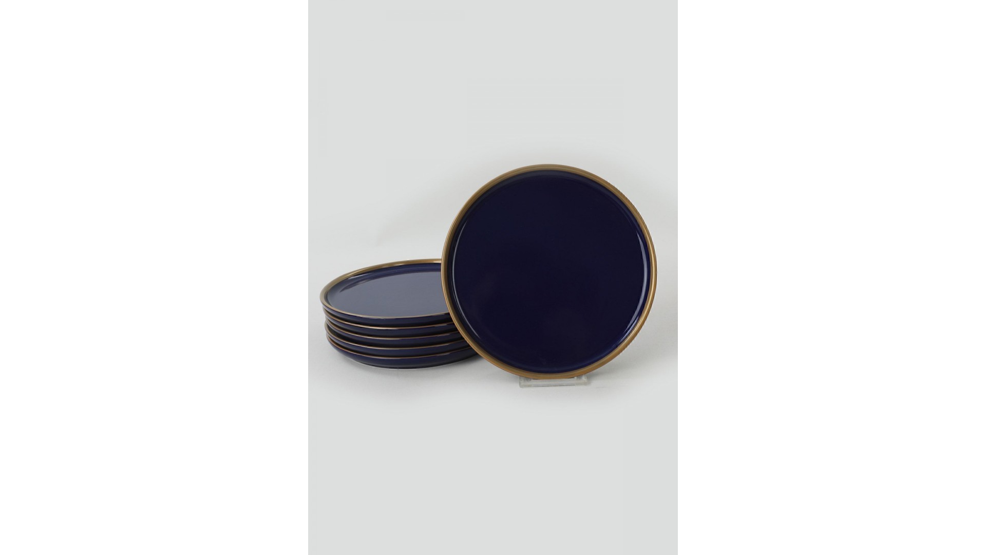 Nordic Gold Kobalt Pasta Tabağı 22 Cm 6 Adet