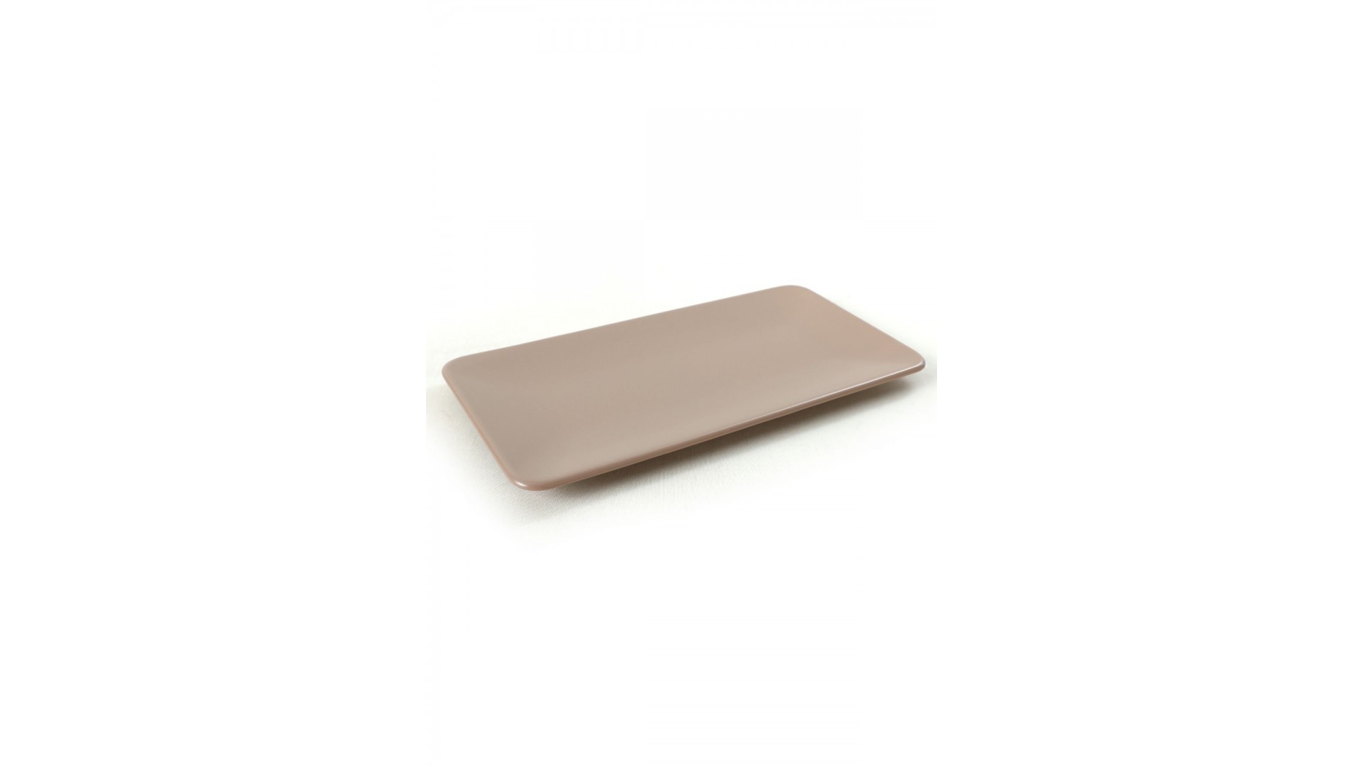 Mat Toprak Taupe Siera Kayık Tabak 33 Cm 2 Adet 977