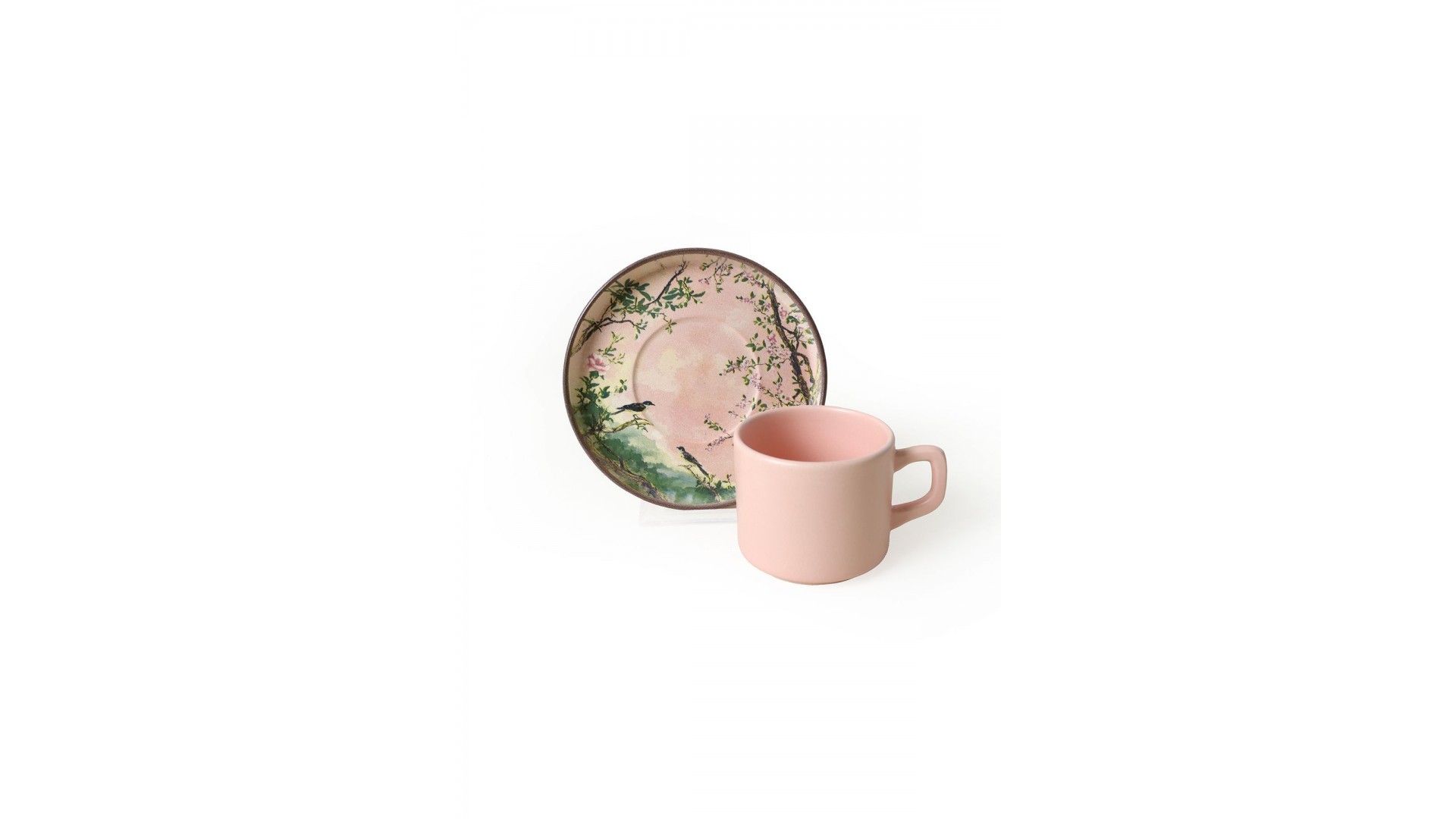 Pink Woods Stackable Çay Takımı 12 Parça 6 Kişilik 22641