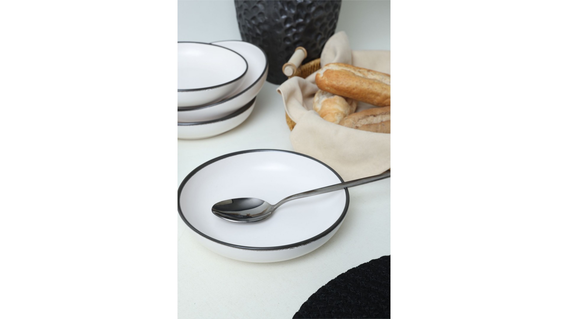 Simply Nordic Yemek Tabağı 18 Cm 6 Adet 19985