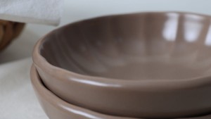 Mat Toprak Taupe Sirius Çerezlik / Sosluk 12 Cm 6 Adet 977