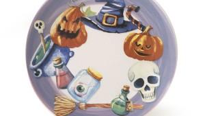 Keraart Halloween Servis Tabağı 26 Cm 22290