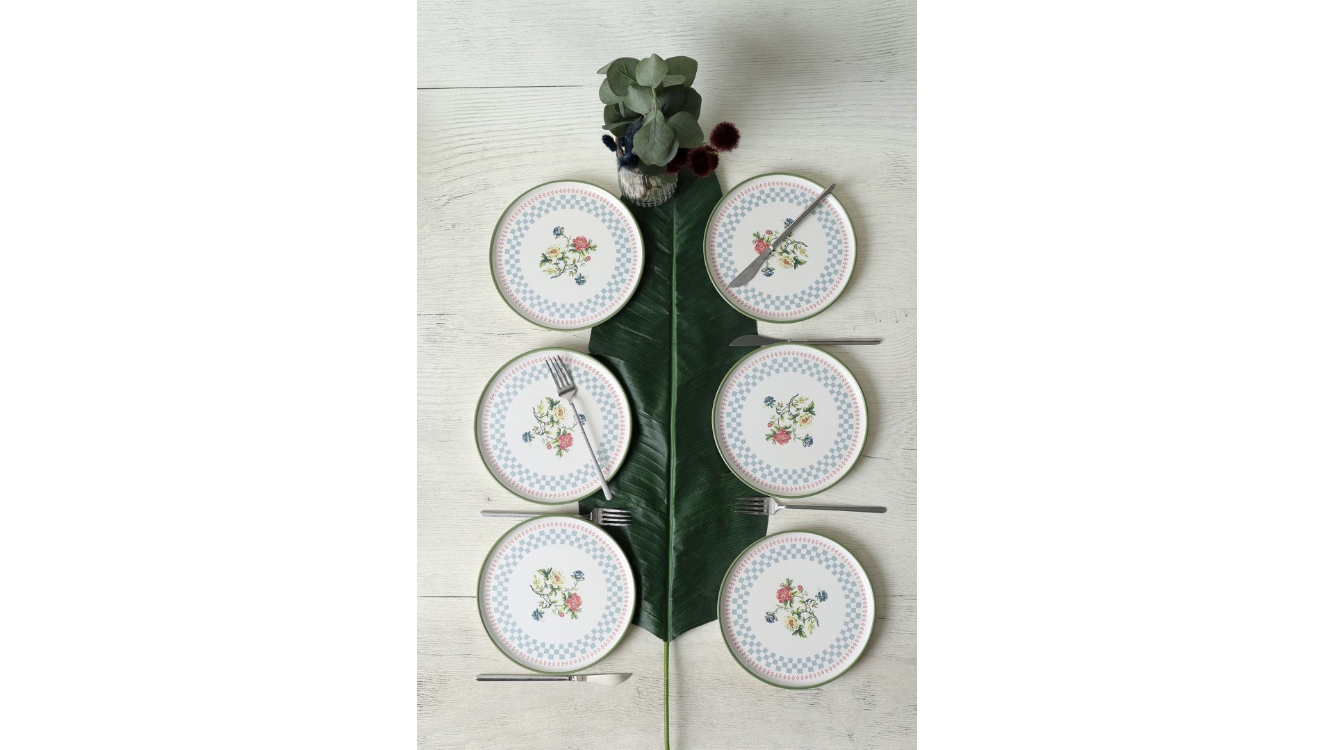 Rose Line Nordic Pasta Tabağı 22 Cm 6 Adet 22911