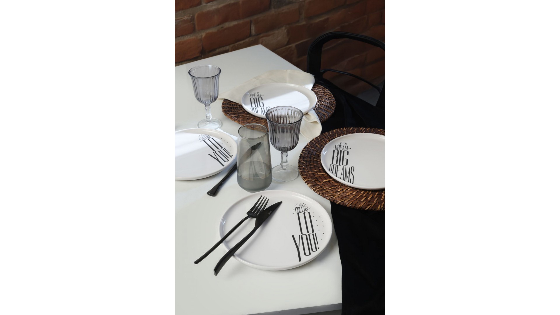 Dream & Cherrs Nordic Pasta Tabağı 22 Cm 4 Parça 22729-30