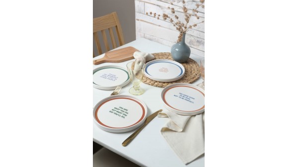 Motto Stackable Pasta Tabağı 21 Cm 4 Adet  22646-22732-33-34