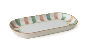 Bronze Palmiye Noyan Kayık Tabak 26 Cm 2 Adet 22900