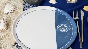 Bodrum Serisi Nordıc Servis Tabağı 28 Cm 6 Adet 22914-17