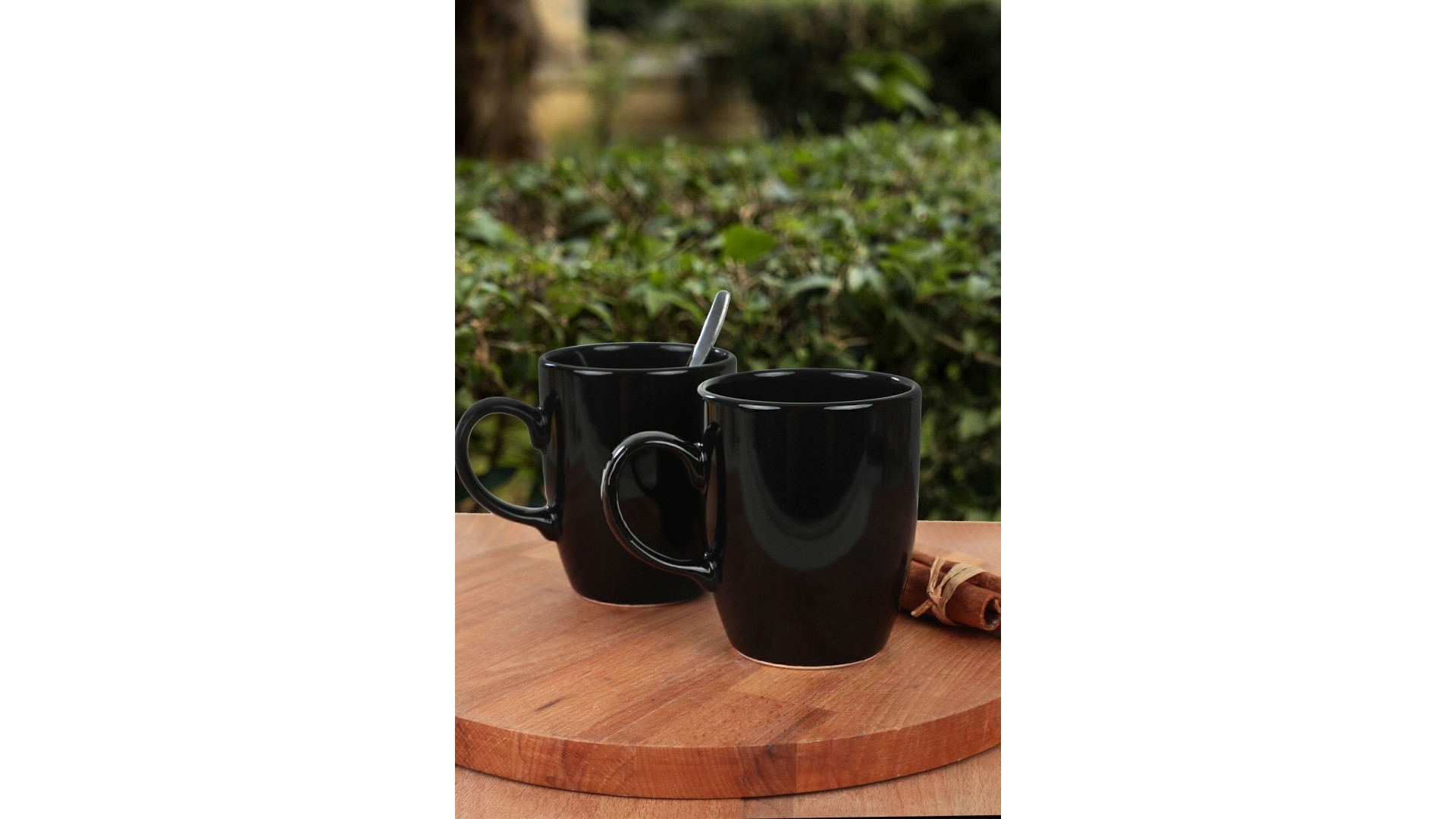 Siyah Bulut Kupa 9 Cm 6 Adet