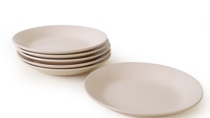Krem Hitit Yemek Tabağı 21 Cm 6 Adet 030