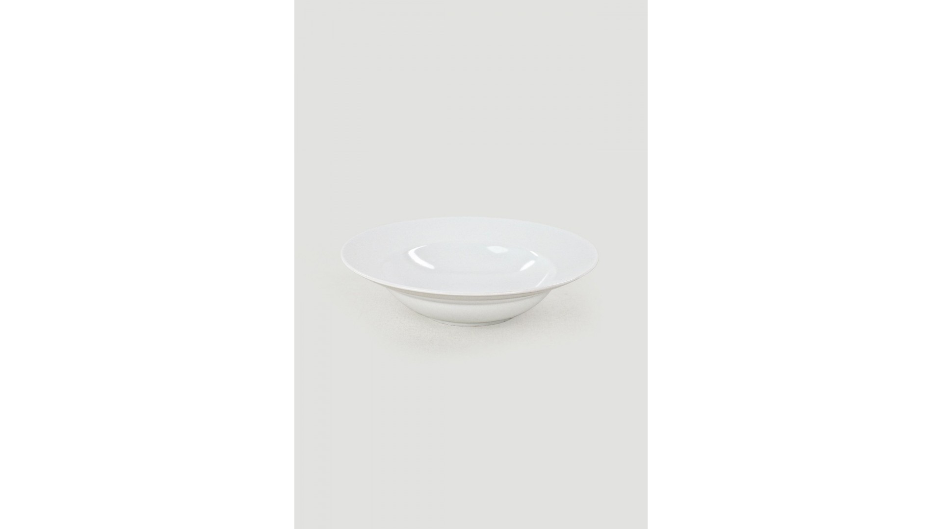 Beyaz Delta Makarna Tabağı 26 Cm
