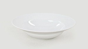 Beyaz Delta Makarna Tabağı 26 Cm
