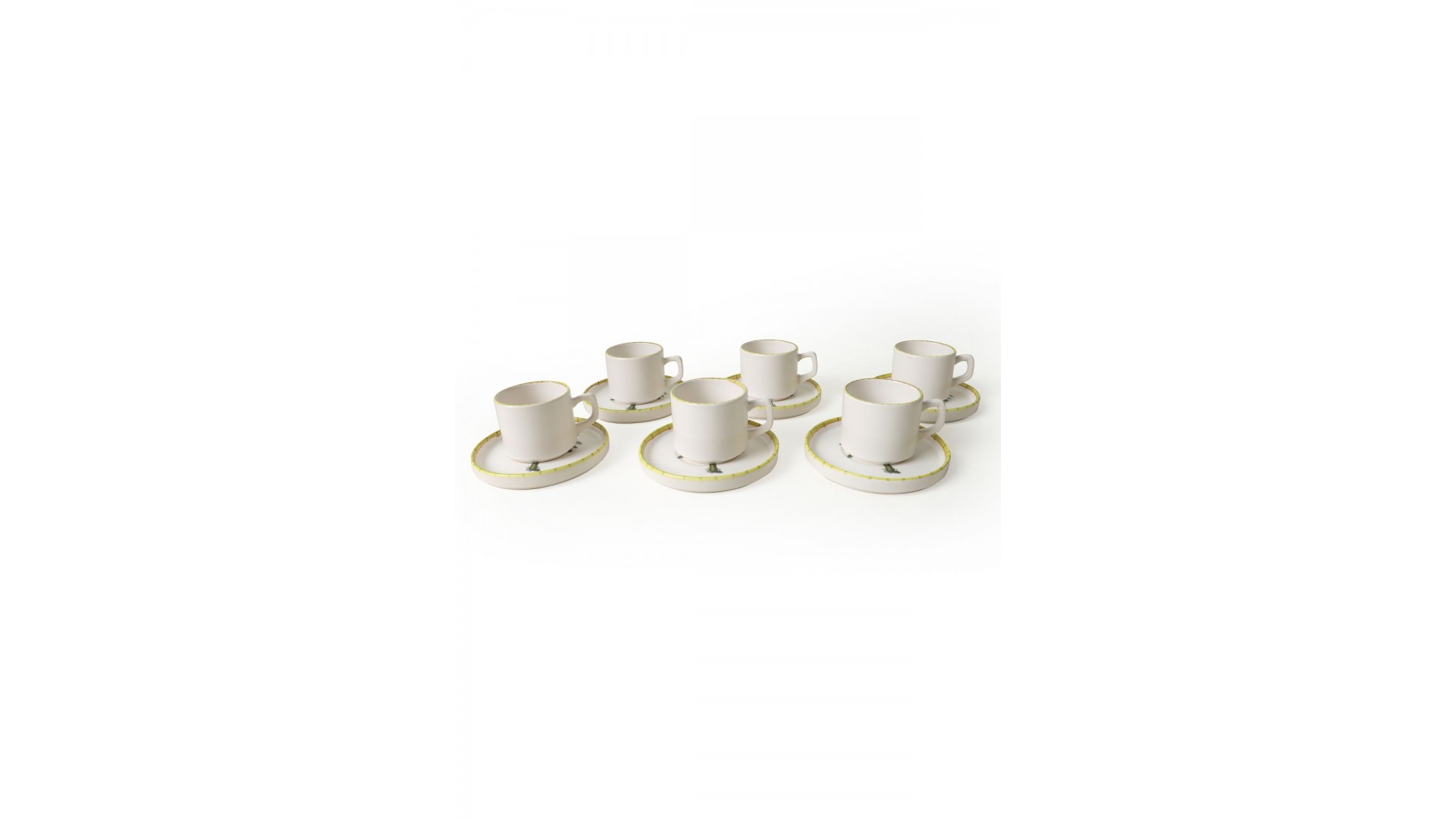 Palmiye Stackable Çay Takımı 12 Parça 6 Kişilik 22642