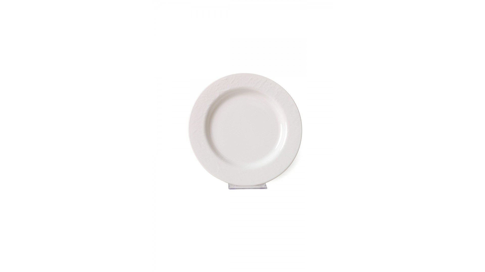 Beyaz İyonya Pasta Tabağı 22 Cm 6 Adet 006