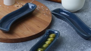 Safir Ivory Zeytinlik 18 Cm 3 Adet