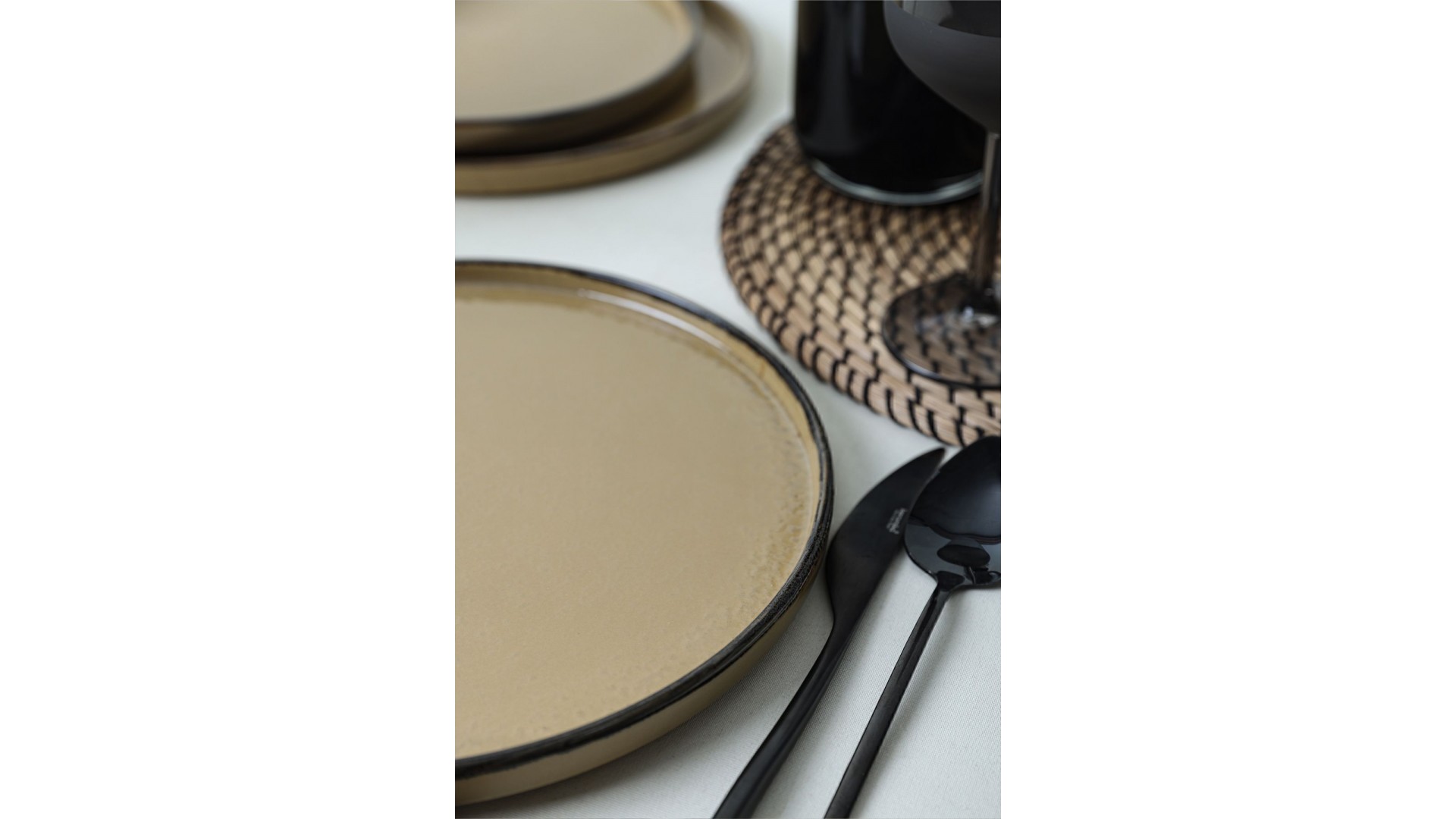 Keraart Vintage Style Stackable Servis Tabağı 27 Cm 6 Adet 21734