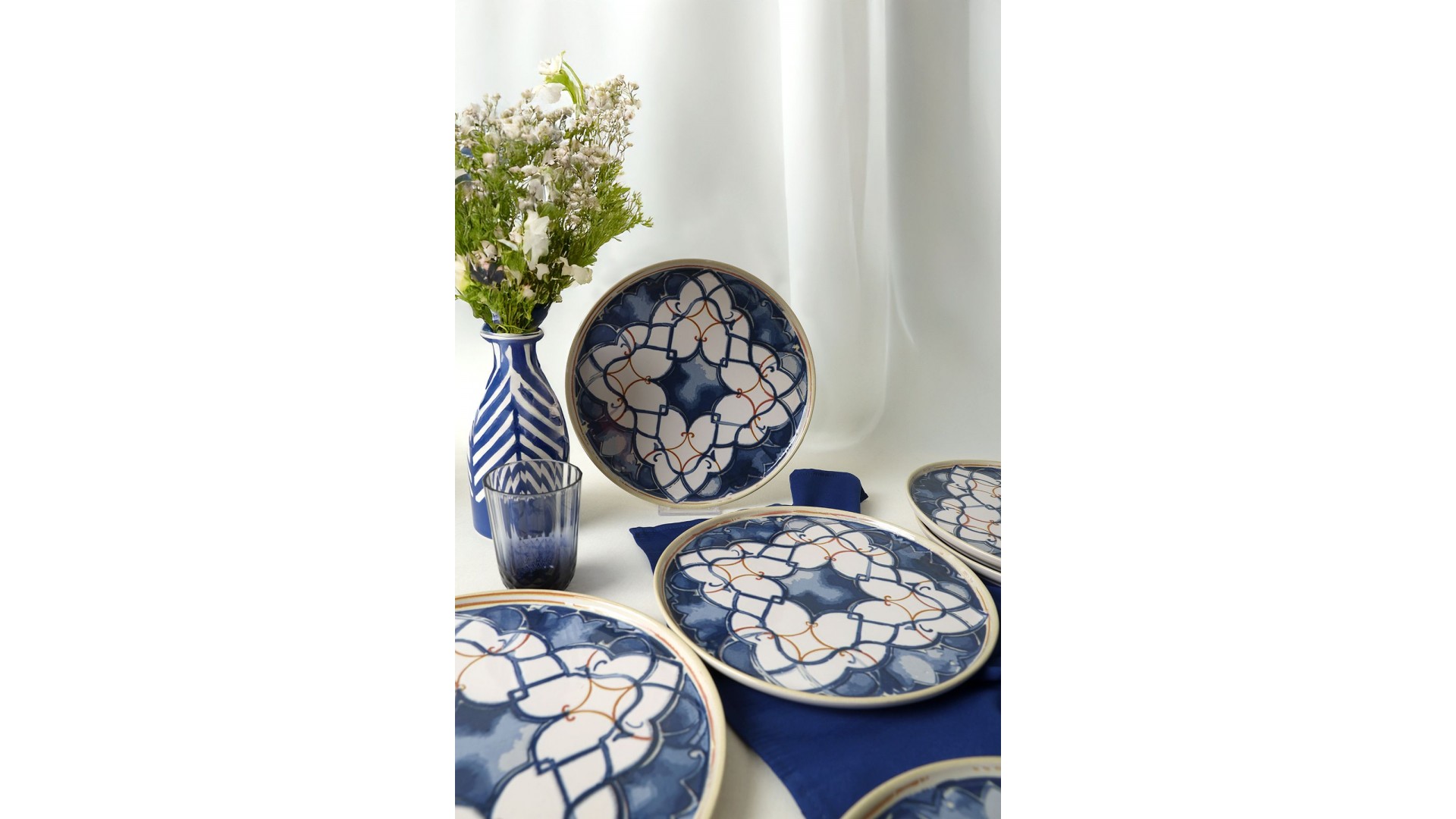 Wave Flow Nordic Servis Tabağı 28 cm 6 Adet 22750